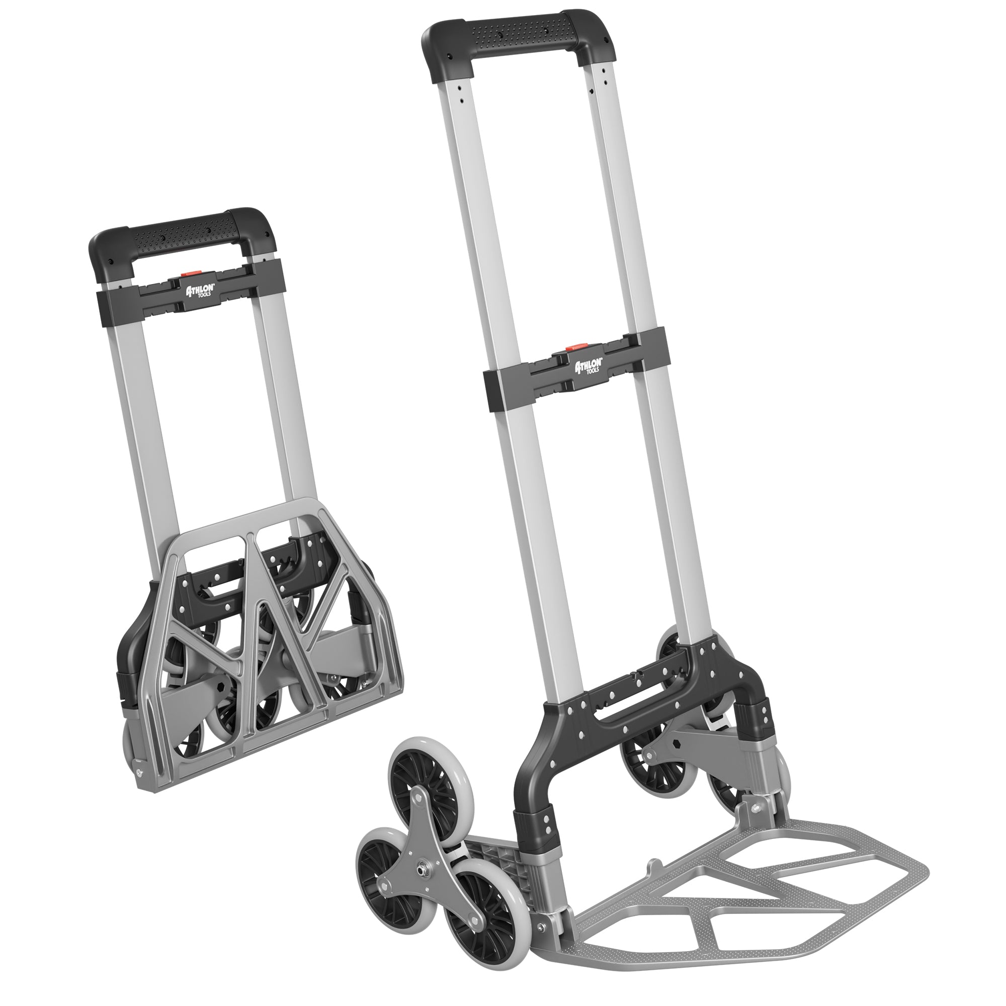 Aluminium Schwerlast Treppen-Sackkarre bis 100kg, klappbar (C3203)