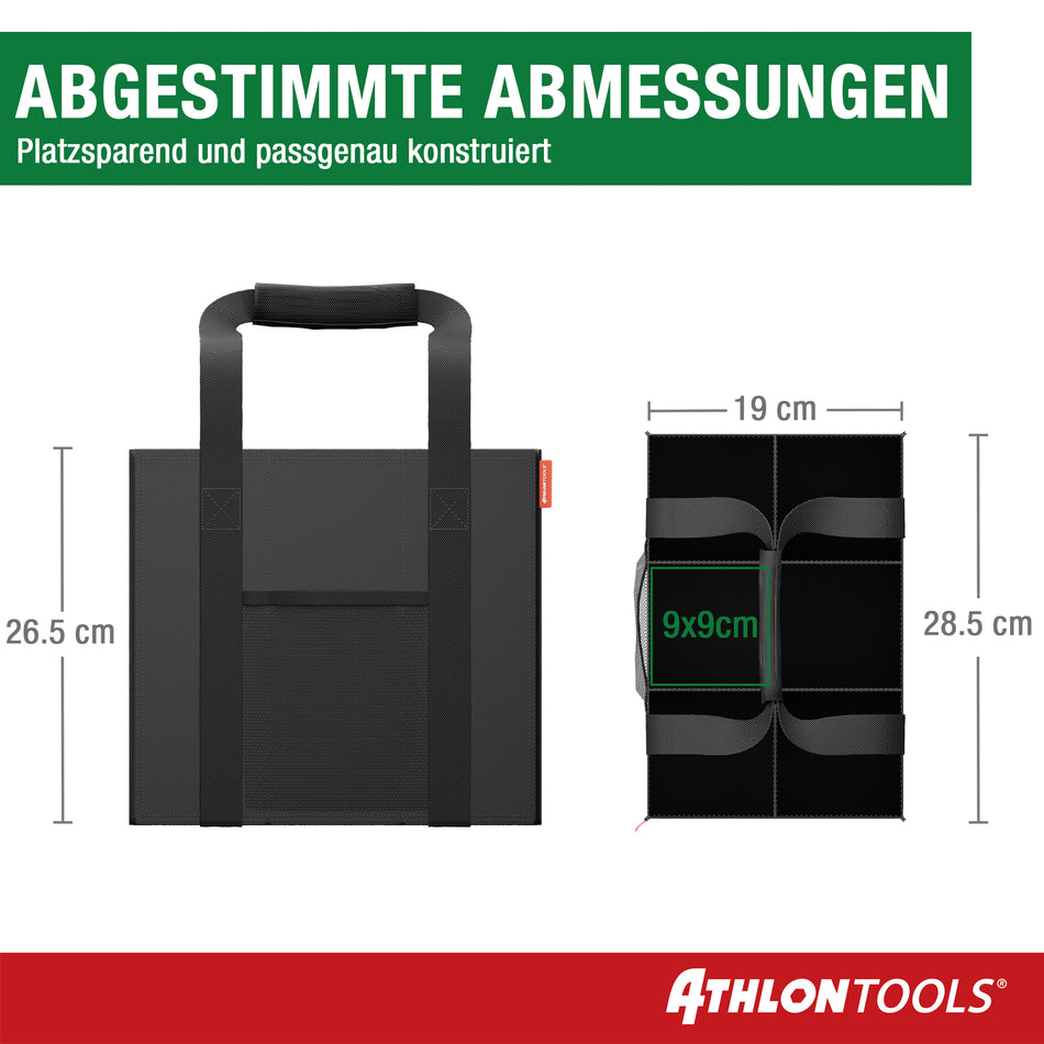 Flaschentaschen 2er Set 6 Fächer je 1,5L