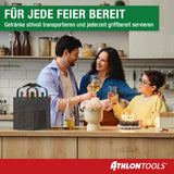 Flaschentaschen 2er Set 9 Fächer je 1,5L