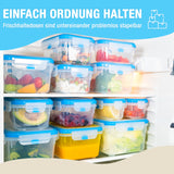 ATHLON TOOLS 4x 1L Frischhaltedosen-Set in Gastro-Qualität