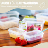 ATHLON TOOLS 4x 1L Frischhaltedosen-Set in Gastro-Qualität