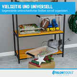 ATHLON TOOLS 4x 80 L Aufbewahrungsboxen mit Deckel