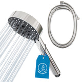 ATHLON TOOLS Duschkopf mit Schlauch - 5 Strahlarten Duschbrause